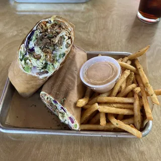 Mediterranean Doner Wrap Combo Meal