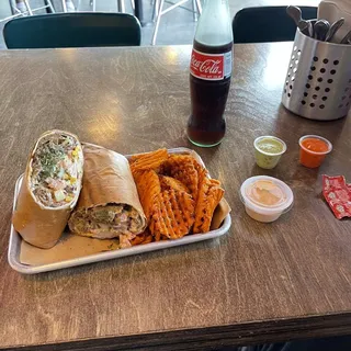 Berliner Doner Wrap Combo Meal