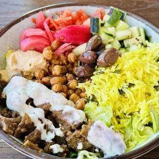 Medi Bowl with lamb - so delicious!!