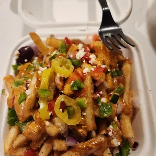 Happy Hour serving of Cart Fries