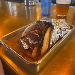 Street Greek Gyro Combo Meal