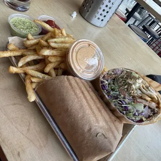 Street Cart Doner Wrap