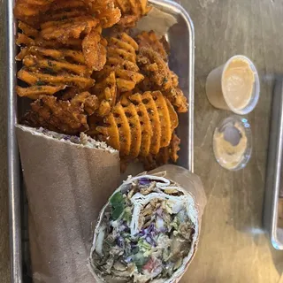 Street Cart Doner Wrap Combo Meal