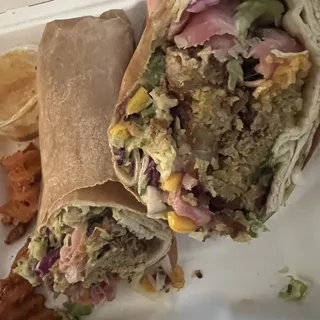 The Vegan Wrap Combo Meal