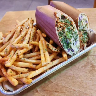 Street Cart Doner w/ Chicken and Fries