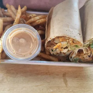 Street Cart Doner Wrap Combo Meal