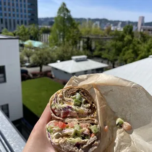 Street Cart Doner Wrap - with beef &amp; lamb