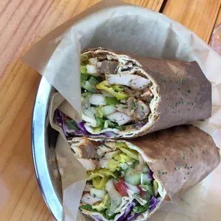 Zesty Feta Doner Wrap
