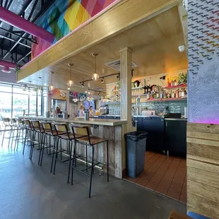 Bar area &amp; front