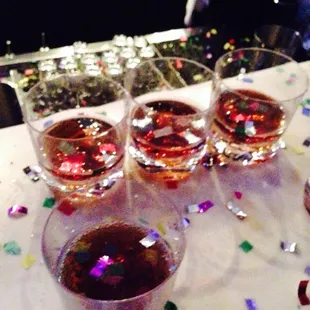 New Year's Eve party 2014@ Spitzer's walnut room.