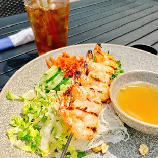 Shrimp vermicelli bowl :)