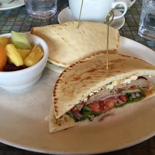 Greek turkey burger