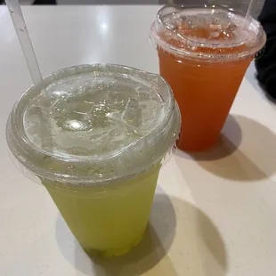 Cucumber with Tito's Vodka &amp; just strawberry yummy!