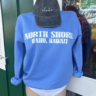 Gorgeous blue in your fave pullover