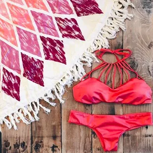 Billabong bikini + towel