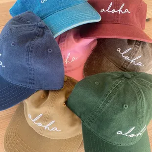 Aloha hats galore