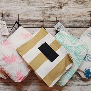 Aloha Collection splash-proof pouches