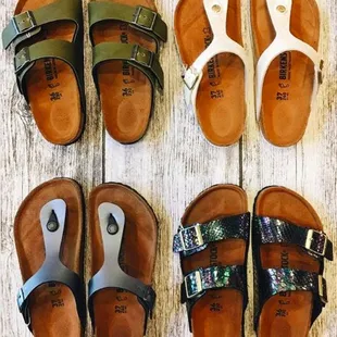 Mens + Women's Birkenstock sandals