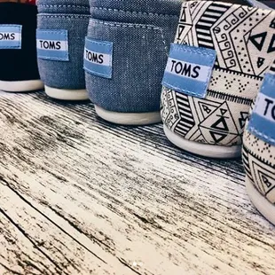 Mens + Women's TOMS shoes