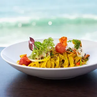 pasta dish, pasta, food