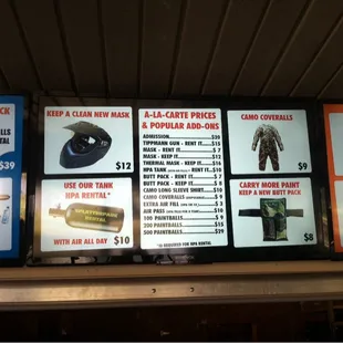 Accessory pricing 2014