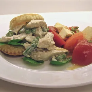 Our version of "chicken ala king"