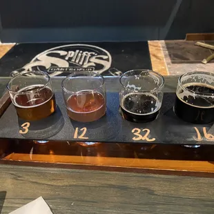 This is what we tried 12 is a cider beer yum