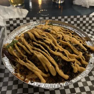 Carne caliente Mac&amp;Cheese
