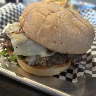 The Burnin Man Burger