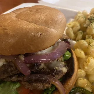 The Burnin Man Burger