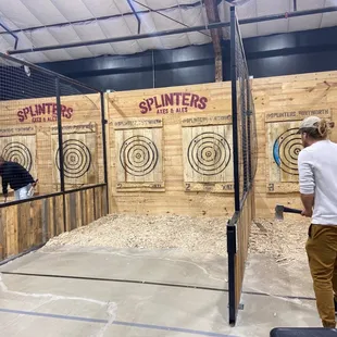 Axe throwing