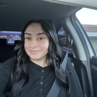 Belle cut my hair as a last minute walk in she did amazing!