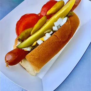 Chicago dog.