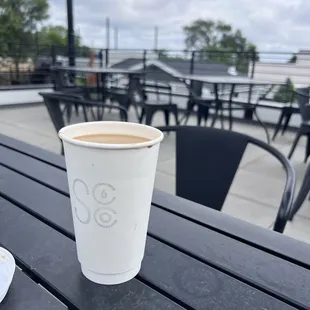 Americano with cream.