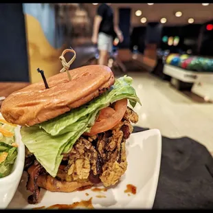 Texas cheeseburger