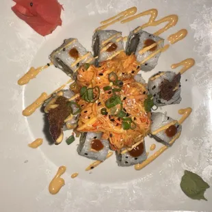 Volcano roll