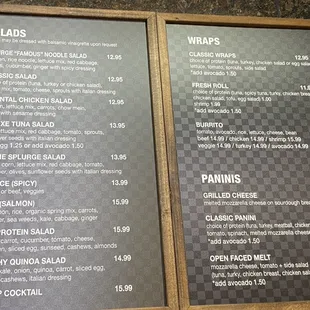 Menu As of 4/26/23