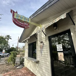 Outside entrance