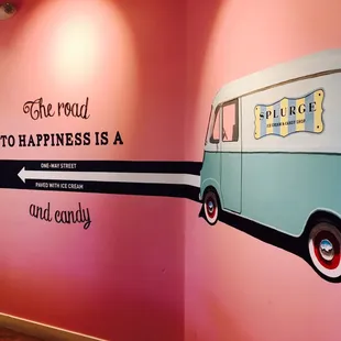 This wall says it all!