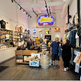 customers in the store