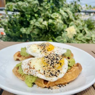 Savory Croffle at Spoke &amp; Hub