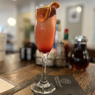 Blood Orange Mimosa