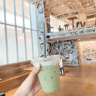 Iced Matcha Latte