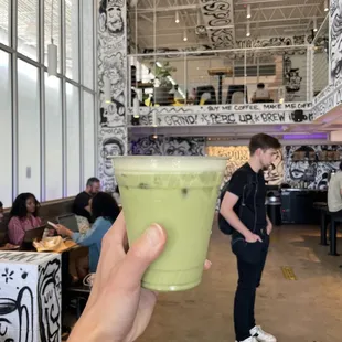 matcha latte