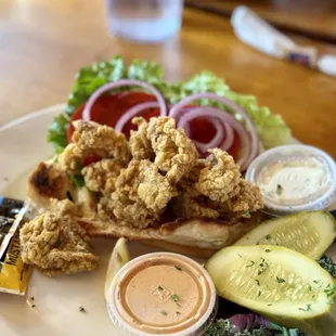 Fried po boy