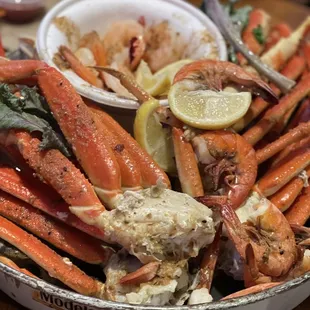 Seafood platter