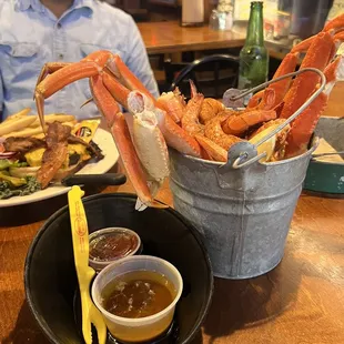 shrimp and crab bucket