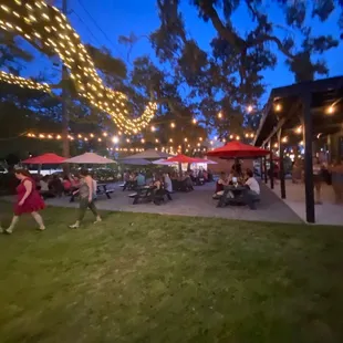 Exterior dining area
