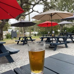 Backyard bier garten