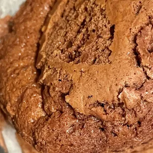 Triple Chocolate &quot;spongies&quot; cake. $1.25 + tip